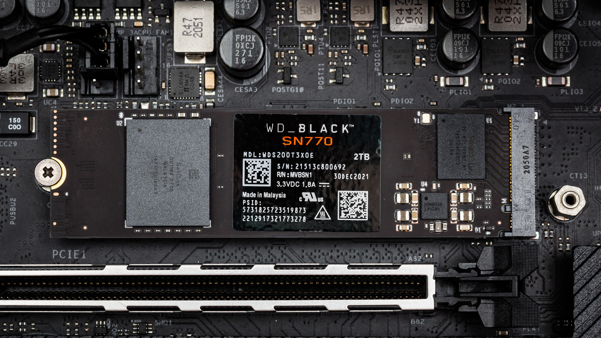 WD Black SN770 NVMe SSD Review