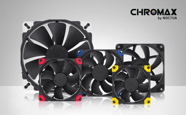Noctua Outs Five New Chromax.Black Fans; Includes 200mm Beast