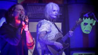 [L-R] Corey Taylor and John 5