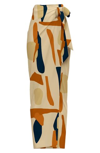 Diarrablu Seur Tilo Print Maxi Wrap Skirt