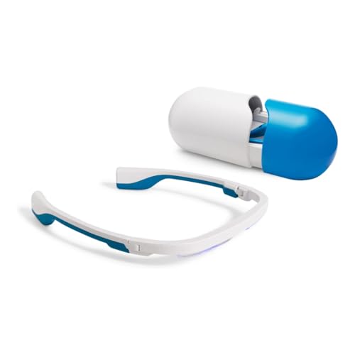 Ayo: Premium Blue Light Therapy Glasses | Sleep Better, Boost Energy, Improve Mood | Portable Light Therapy Lamp | Circadian Rhythm Disruptions Linked to Sleep Problems, Winter Blues, Low Energy