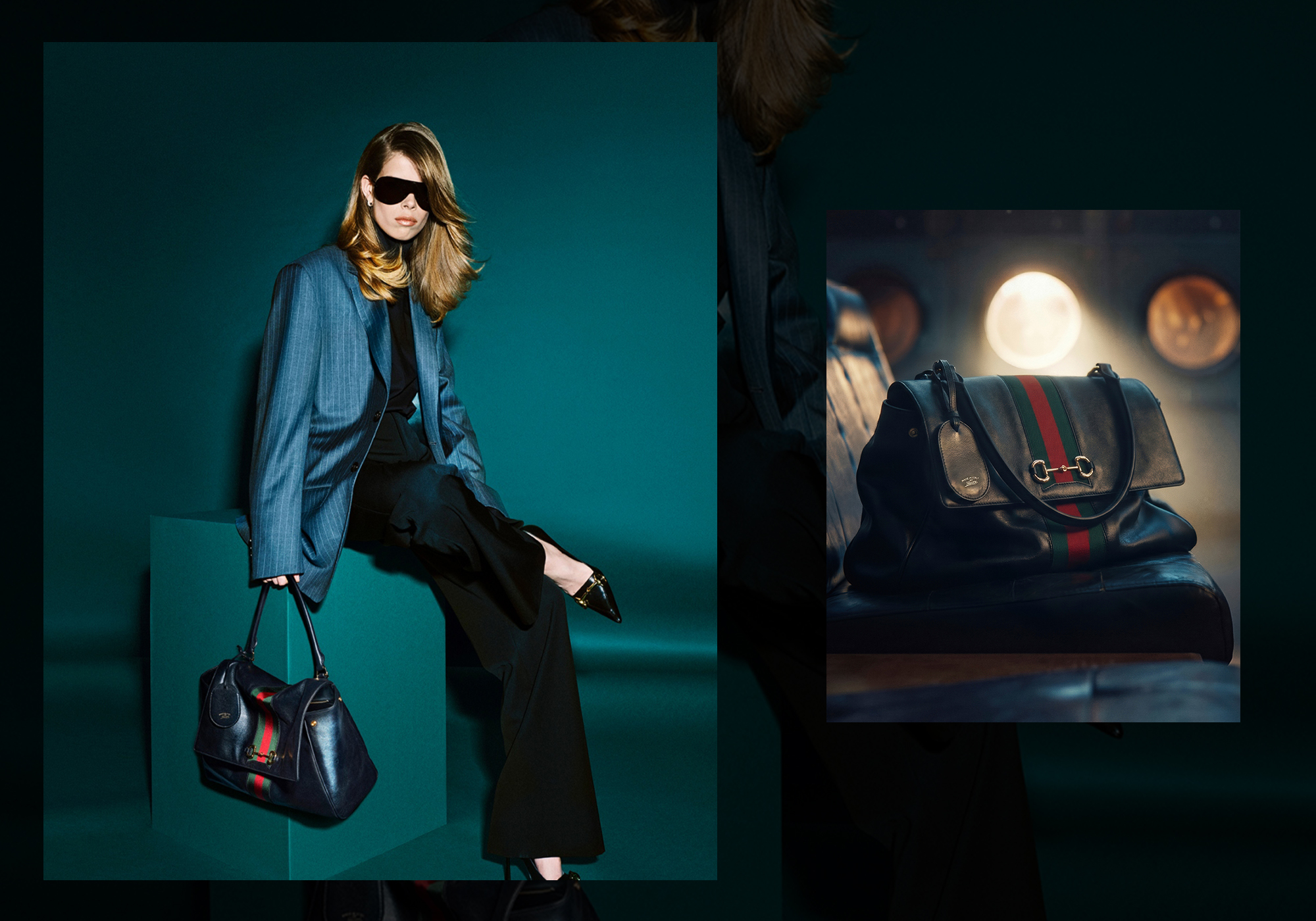Generation Gucci campaign and Paparazzo bag