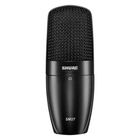 Shure SM27
Large-diaphragm | Cardioid | Pad | Low cut