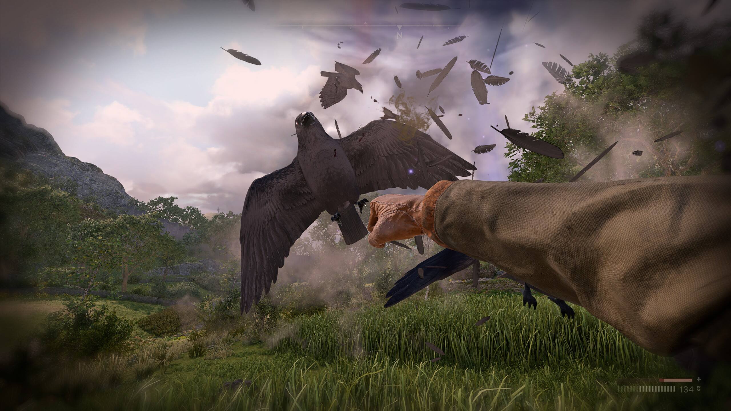Man punching bird in Atomfall.