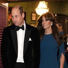 Prince William, Prince of Wales and Catherine, Princess of Wales attend the Royal Variety Performance at the Royal Albert Hall on November 30, 2023 in London, England. 