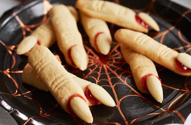 Make your own witches fingers with our creepy dough sticks recipe