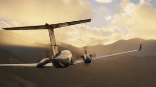 Screenshot from Flight Simulator