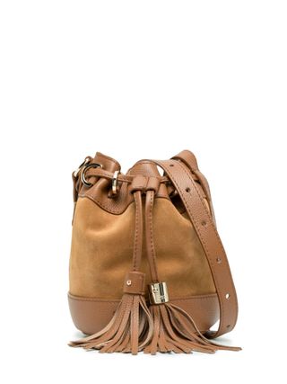 See by Chloé Small Vicki Suede Bucket Bag