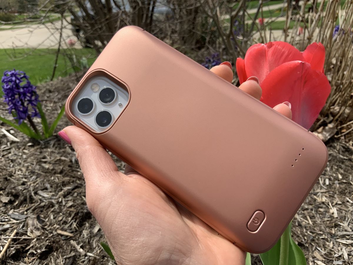 Casely Battery-Powered Charging Case on iPhone 11 Pro