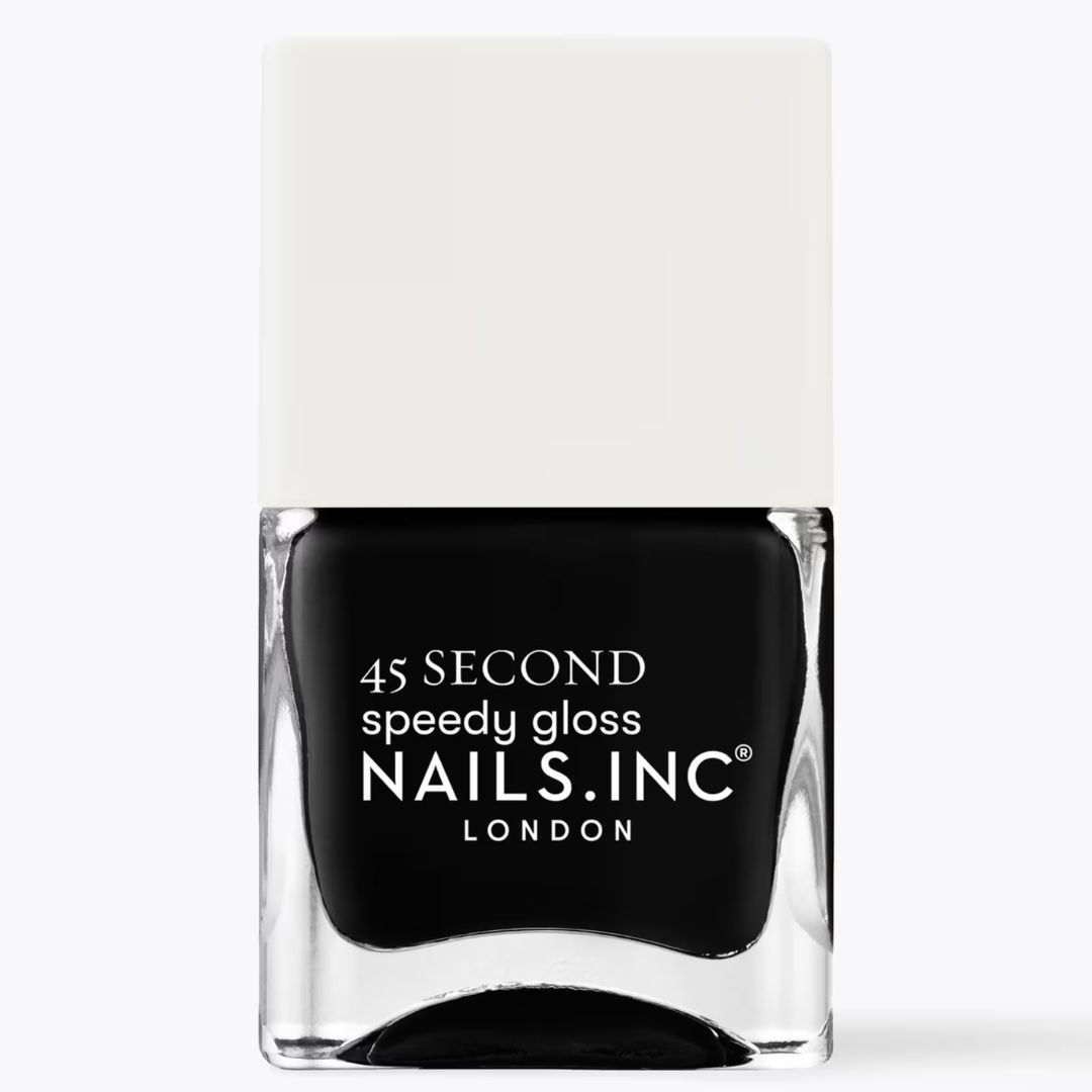 Nails Inc. 45 Second Speedy Gloss in Black