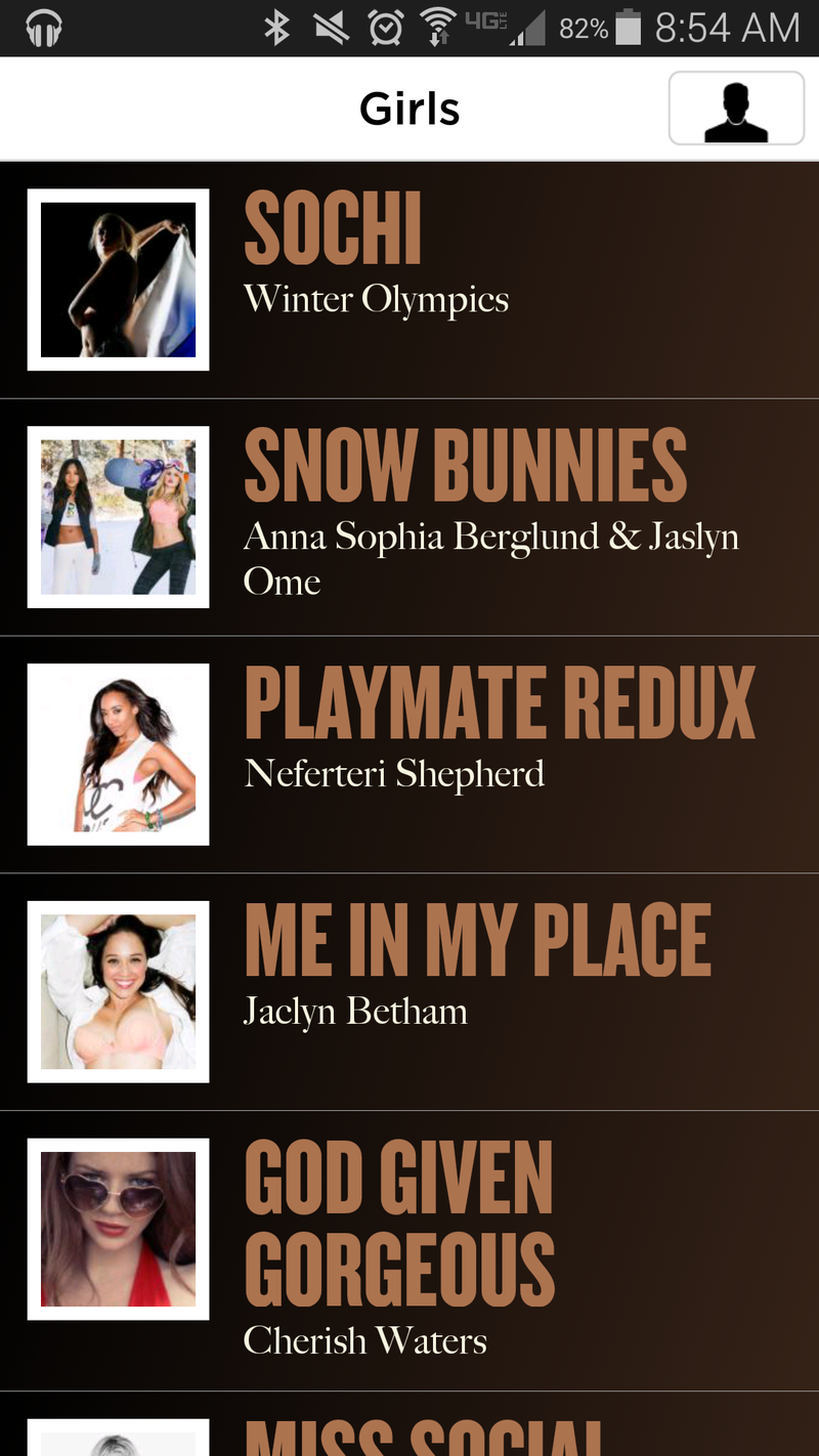Playboy Android app