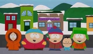 South Park: Bigger Longer and Uncut the boys try to buy R-rated movie tickets