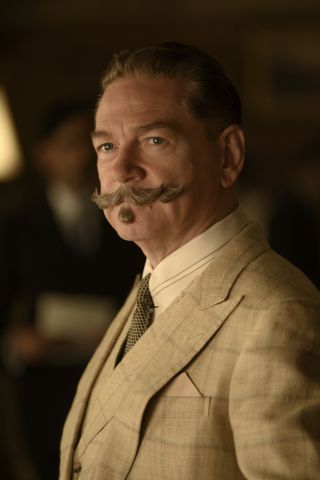 Kenneth Branagh as detective Hercule Poirot