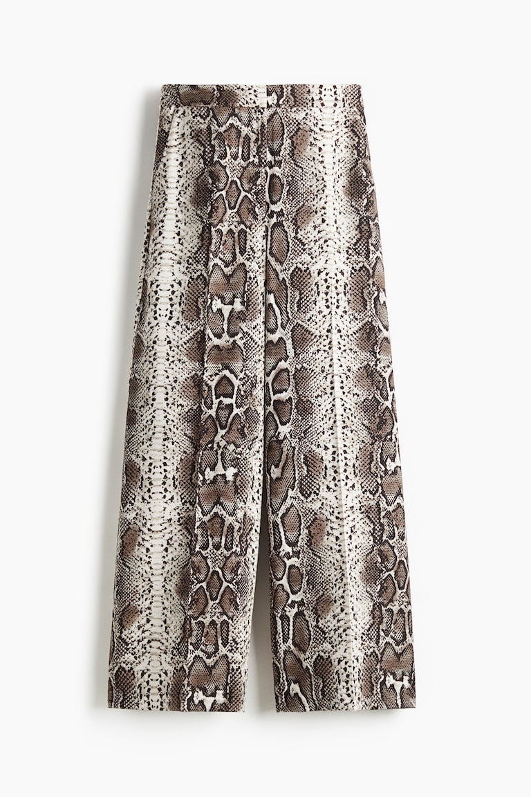 Wide-Leg Dress Pants