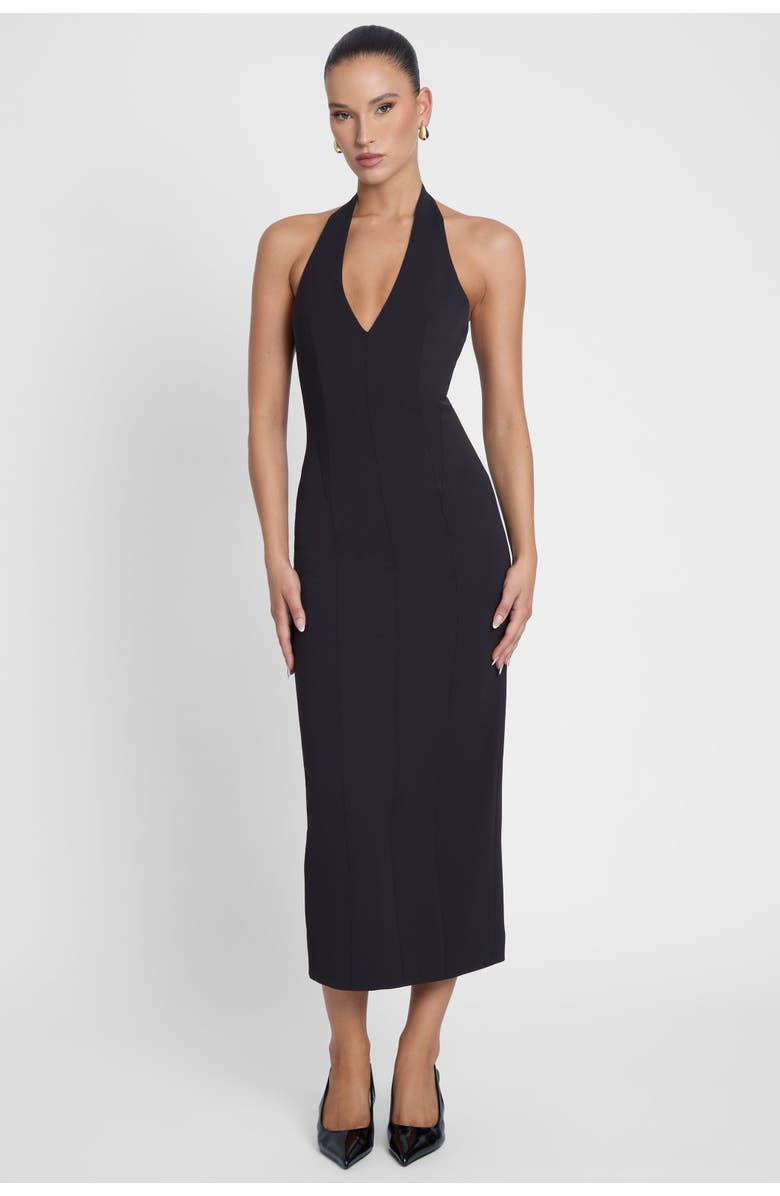 Heiress Halter Midi Dress