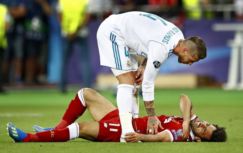 Liverpool vs Real Madrid, Champions League, Sergio Ramos and Mohamed Salah