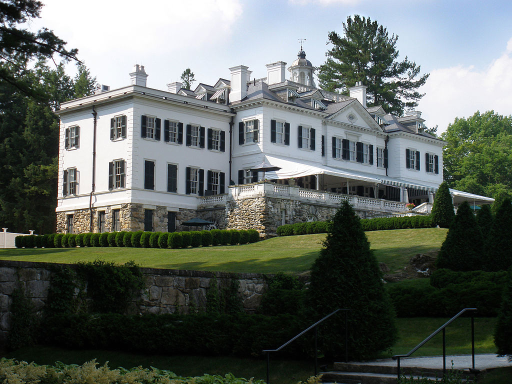 Writer Edith Wharton designed and built The Mount in Lenox, Massachusetts