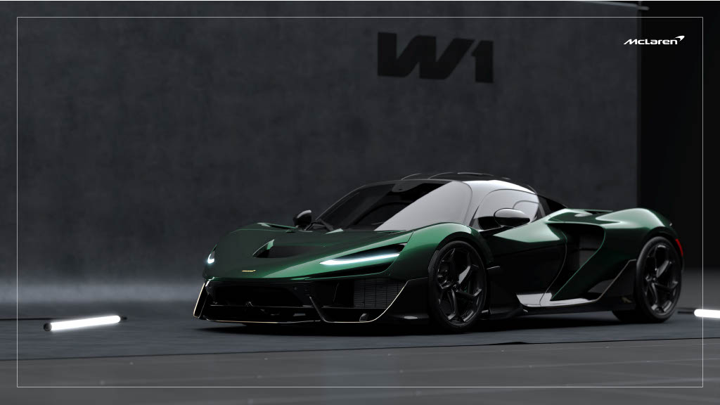 Renders of the customised Country Life McLaren