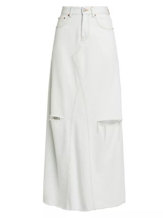 MM6 Maison Margiela, Denim Maxi Skirt