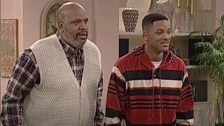 James Avery and Will Smith on The Fresh Prince of Bel-Air
