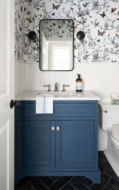 Powder room vanity ideas: 10 design rules for this small space | Homes ...