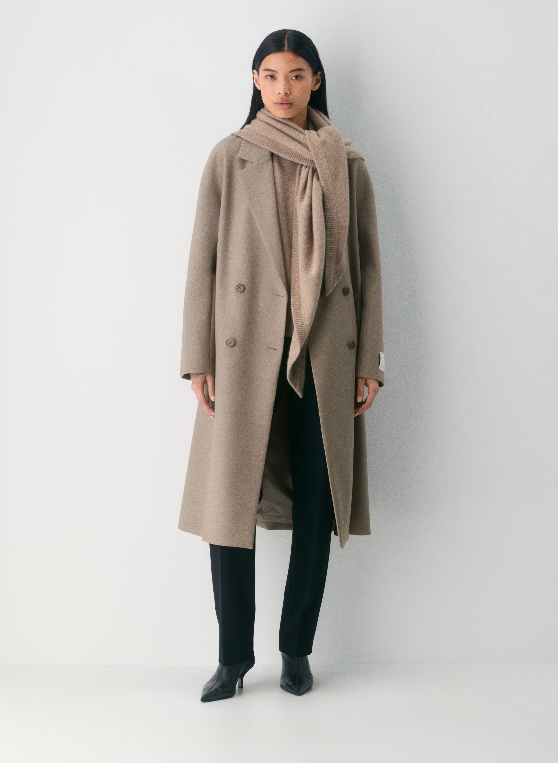 Cashmere Triangle Scarf