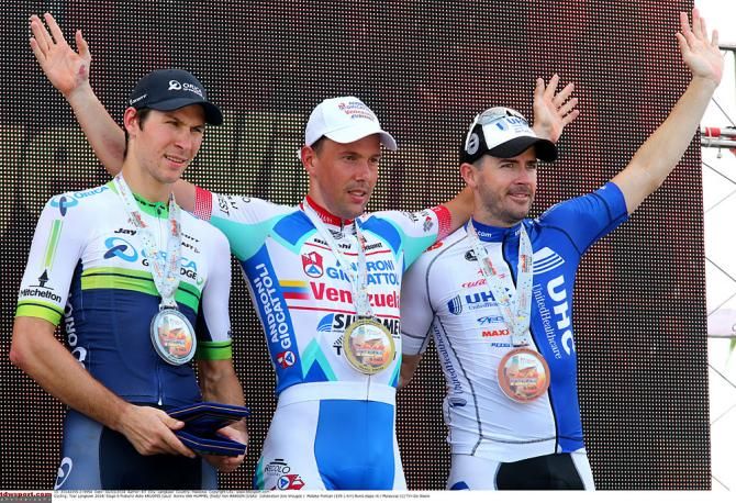 Podium: Aidis Kruopis, Kenny Van Hummel, Ken Hanson