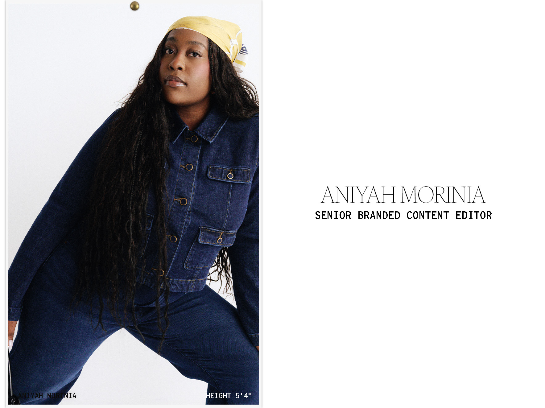 Who What Wear, The Great Try-On, Spring 2026: dark-wash jeans