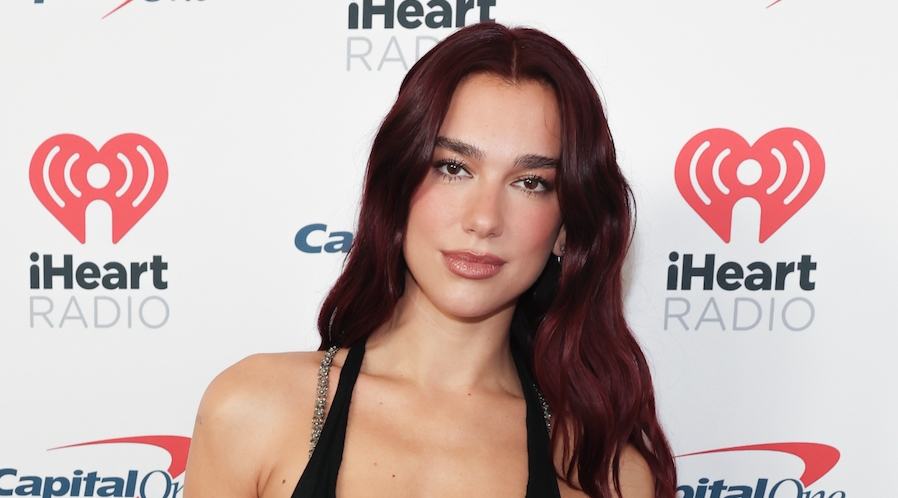 Dua Lipa at day 1 of the iHeartRadio Music Festival held at T-Mobile Arena on September 20, 2024 in Las Vegas, Nevada.