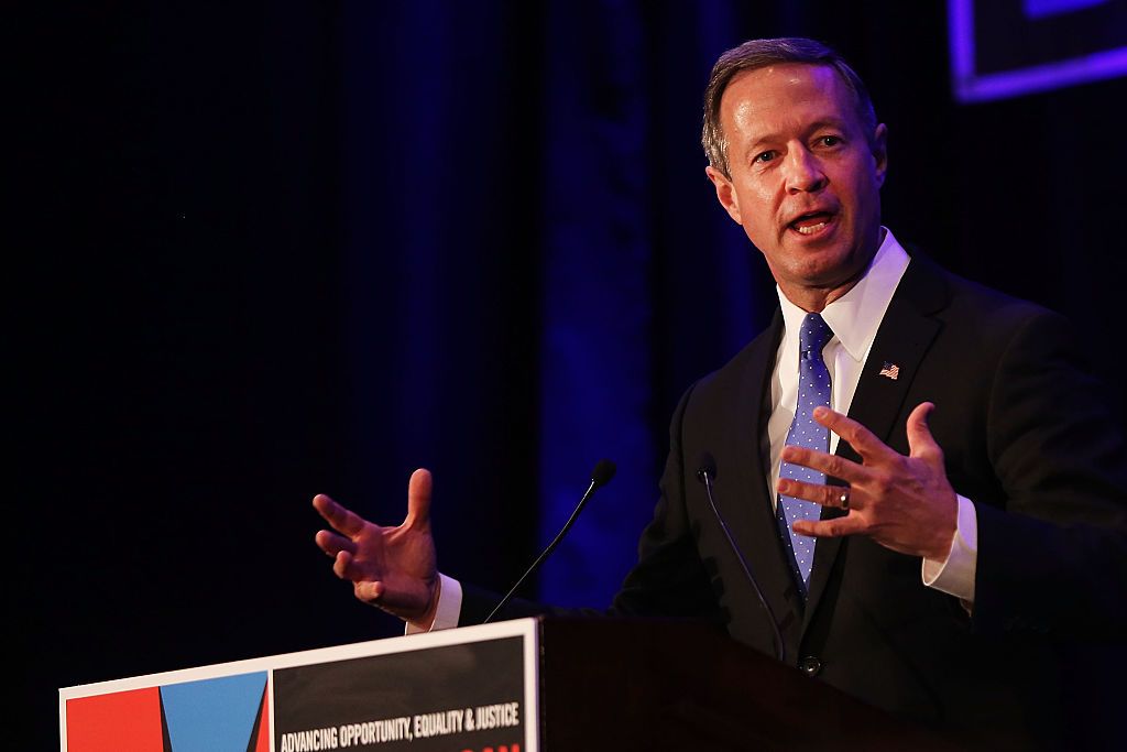 Former Maryland Gov. Martin O&amp;#039;Malley at the ABC Democratic debate on Dec. 19, 2015