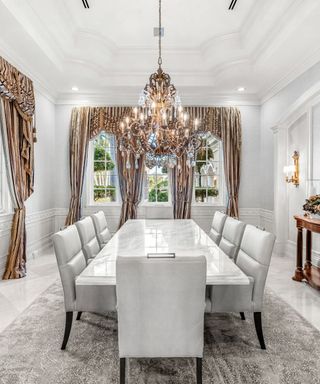 Tim Wakefield's dining room