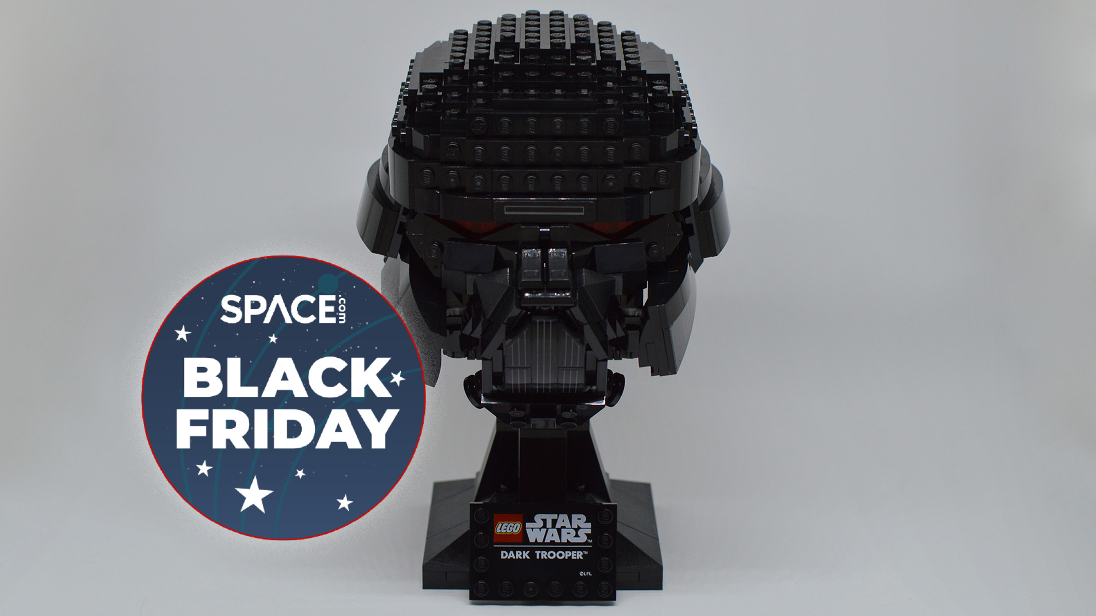 Save 20% on Lego Star Wars Dark Trooper Helmet this Black Friday Space