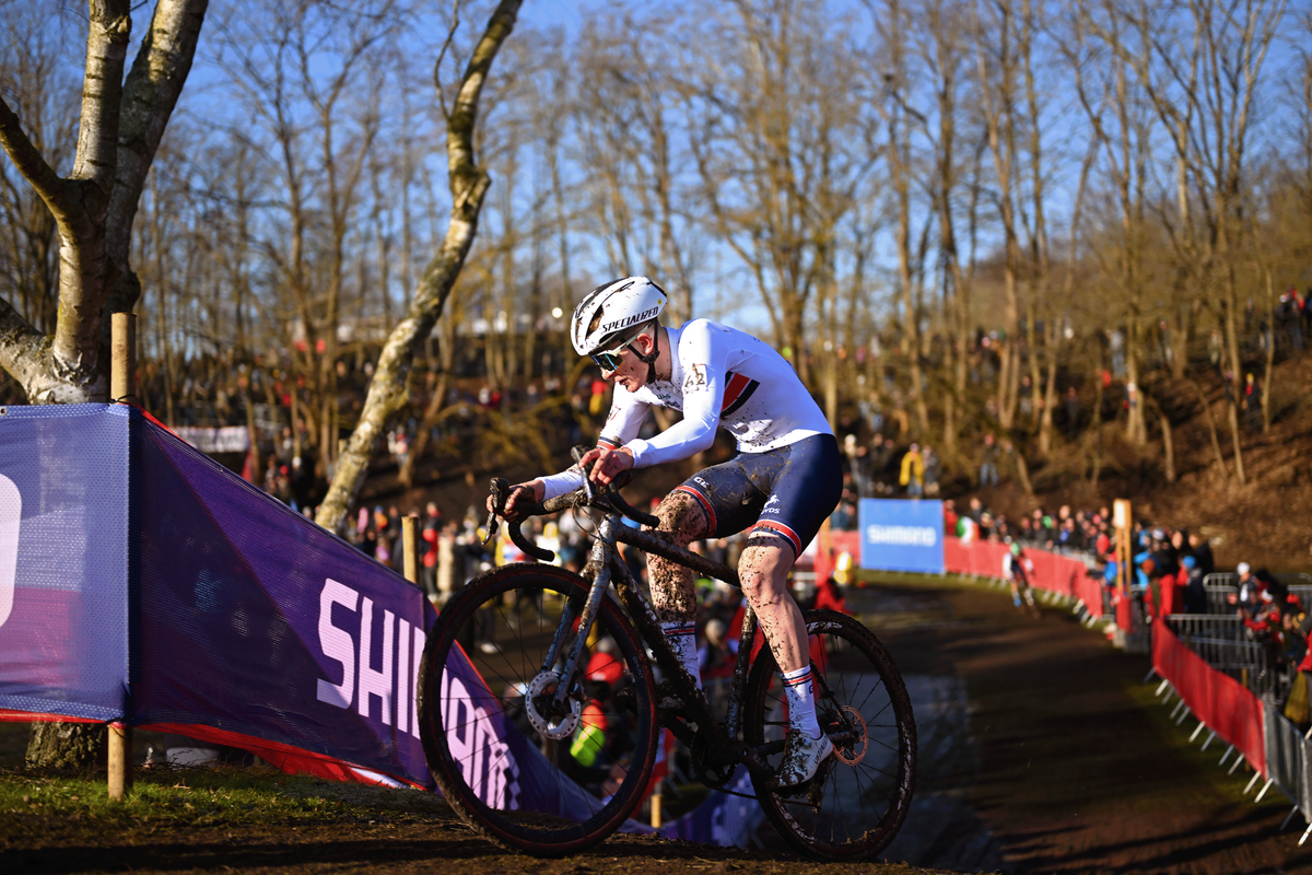Great Britain's Oscar Amey finished sixth after being one of the riders to lead