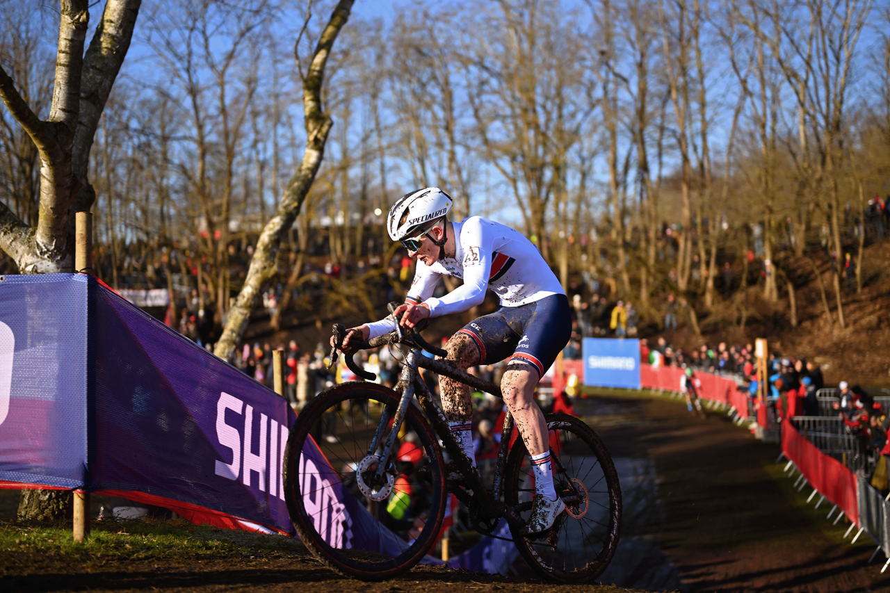 Great Britain's Oscar Amey finished sixth after being one of the riders to lead