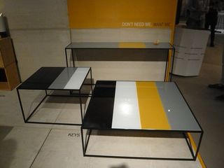 A trio of coffee tables by Phase Design