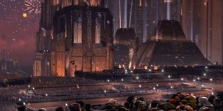 Coruscant from Star Wars The Return of the Jedi