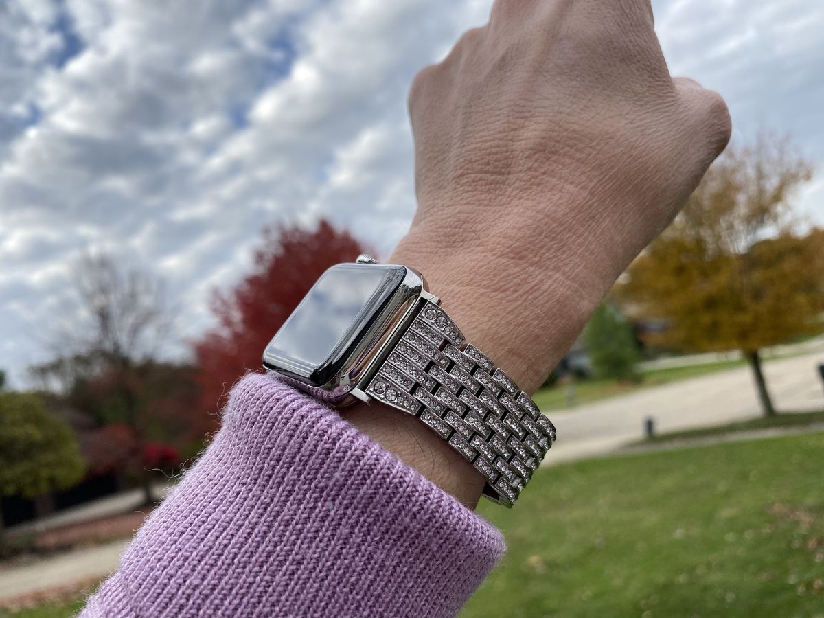 Wearlizer Crystal Rhinestone Apple Watch Band