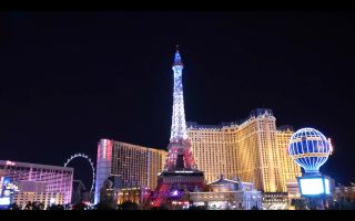 Eiffel Tower in Las Vegas debuts $1.7 million LED light show from Vision Sign