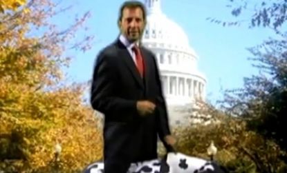 Daniel Freilich, the independent U.S. Senate candidate for Vermont, spoofed the "Old Spice Man" commercials. 