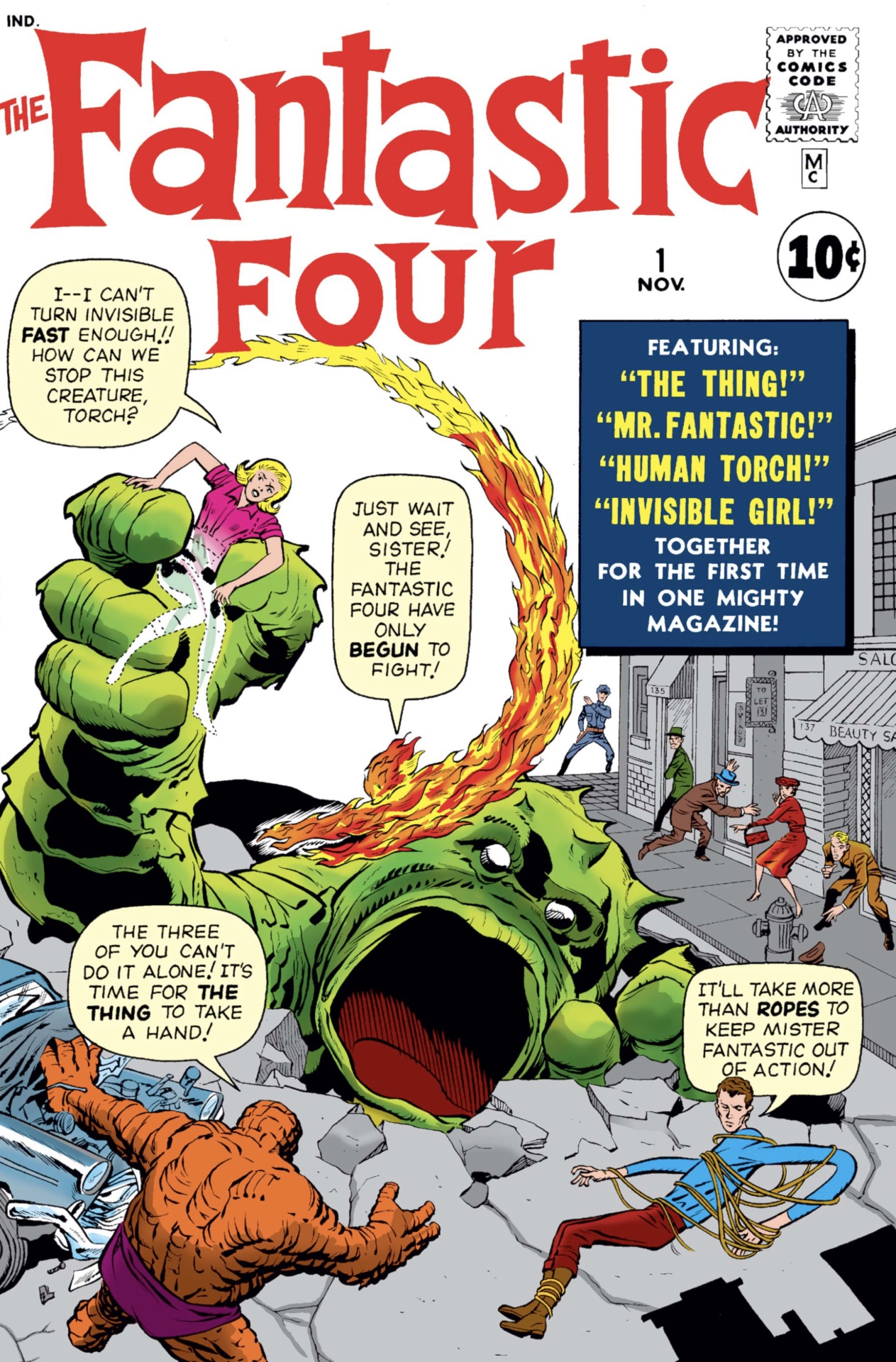 หน้าปก Fantastic Four #1