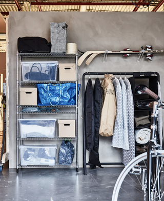 Ikea basement storage