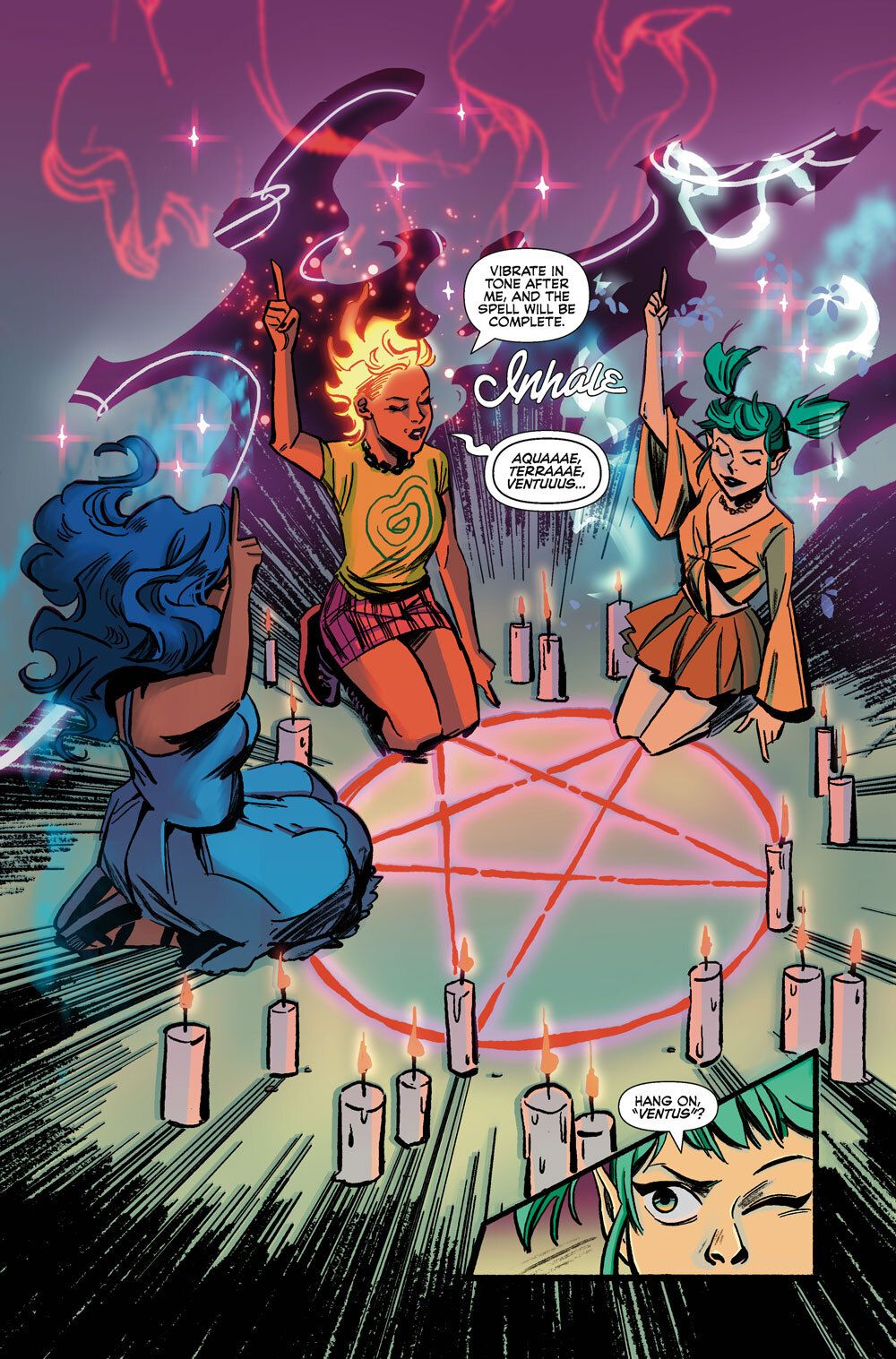 Art from The Wicked Trinity #1