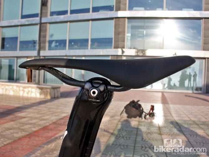 Mark Cavendish has elected to use Specialized's revamped Toupe saddle