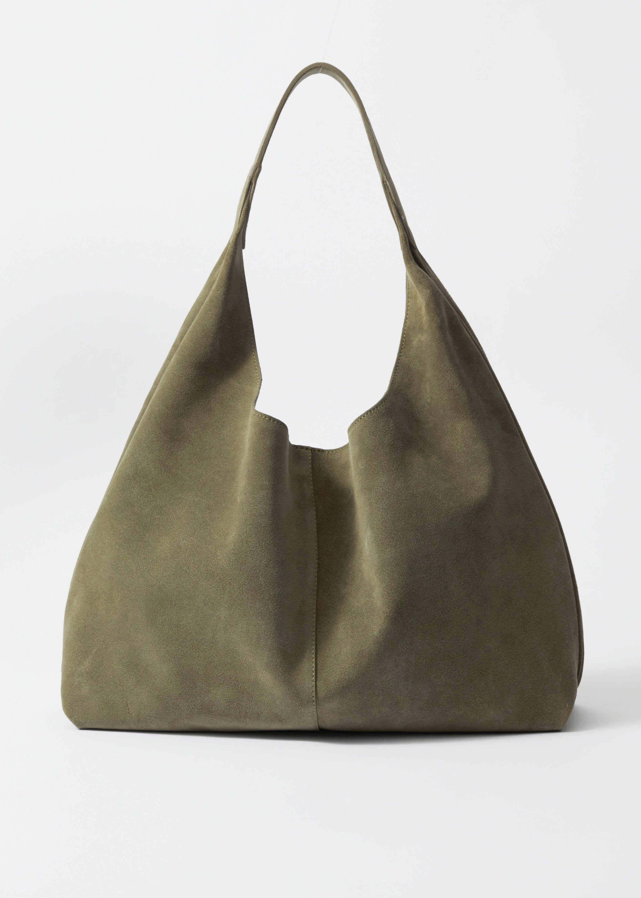Large Suede Tote Bag
