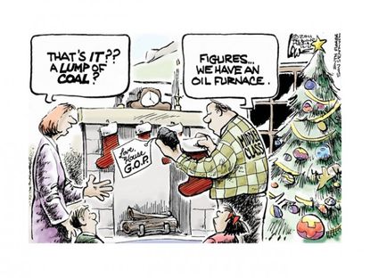 Christmas courtesy of the GOP