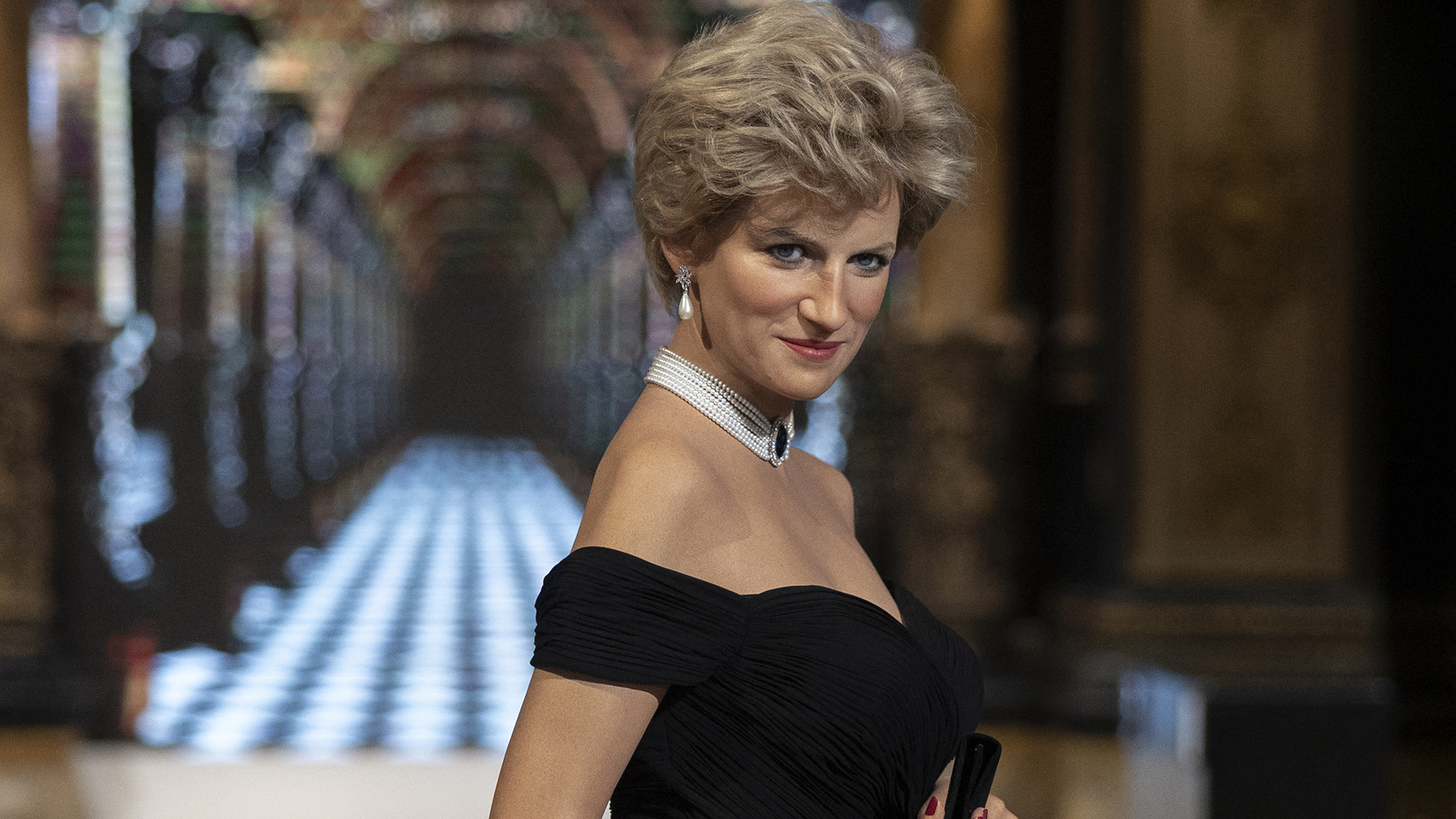 This photograph shows the wax effigy of Britain&#039;s late Princess Diana &quot;Lady Di&quot;, wearing the &quot;revenge dress&quot; during its unveiling at the Musee Grevin in Paris on November 20, 2025. The &quot;revenge dress&quot; is an evening gown worn by Diana, Princess of Wales, to a 1994 dinner at the Serpentine Gallery in Kensington Gardens. (Photo by Sébastien DUPUY / AFP) (Photo by SEBASTIEN DUPUY/AFP via Getty Images)