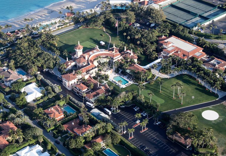 唐纳德·特朗普在佛罗里达的家——他的房子Mar a Lago