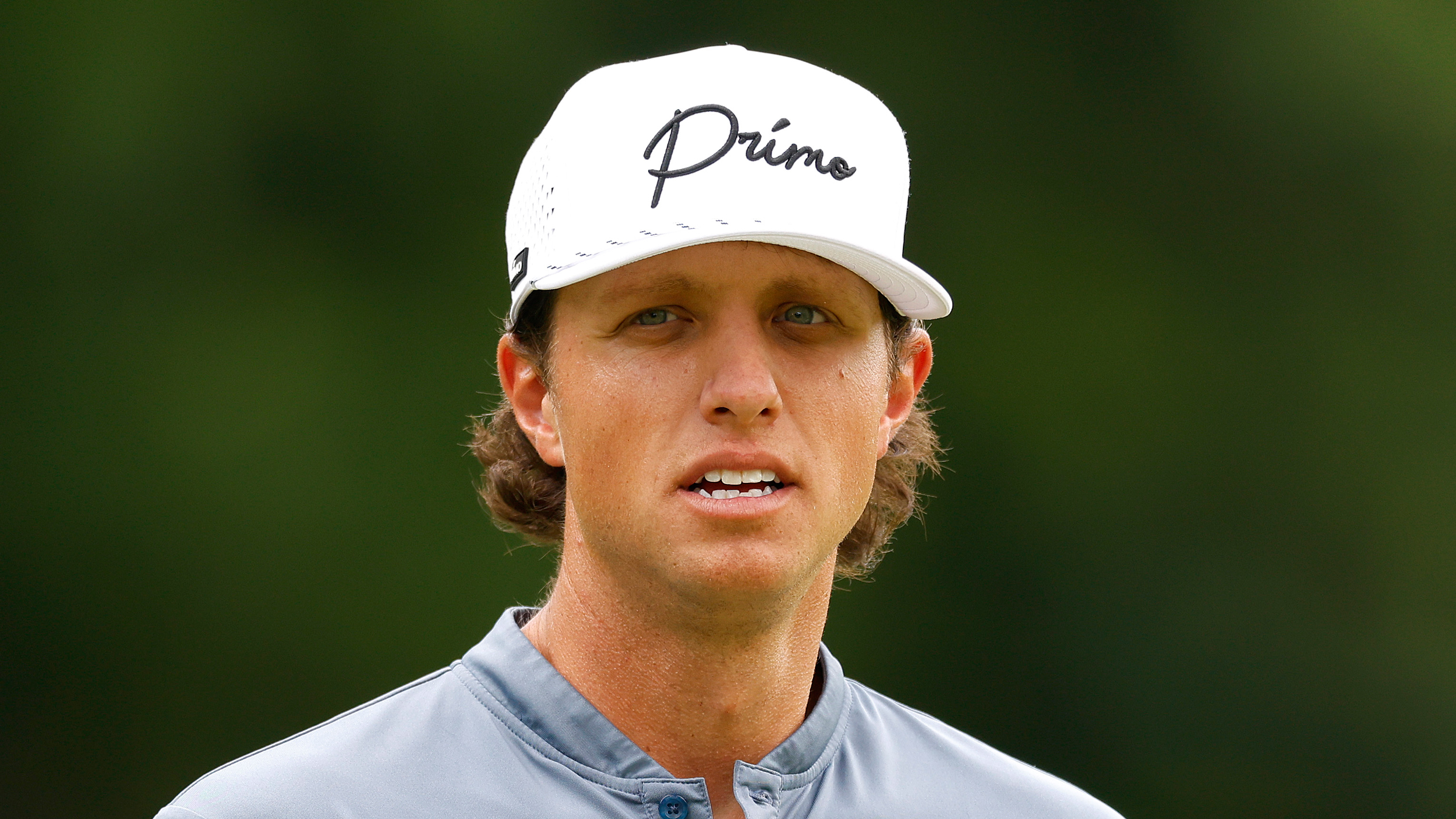 A headshot of YouTube star Grant Horvat during the BMW Charity Pro-Am 2025