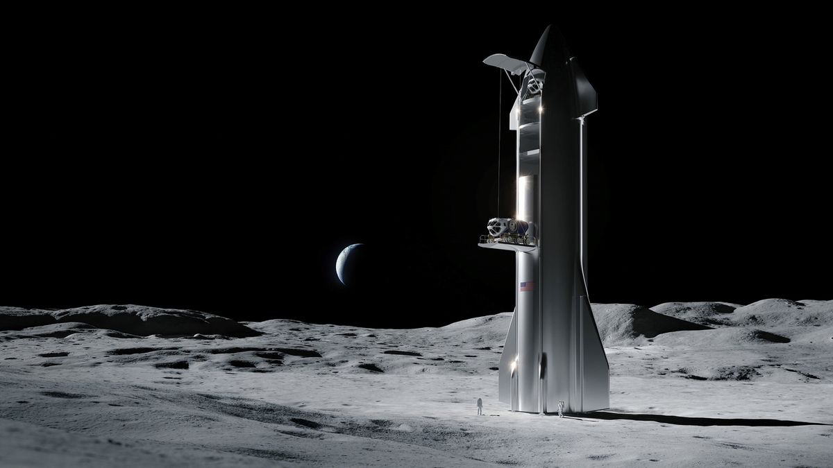 NASA has picked SpaceX, Blue Origin, Sierra Nevada Corp., Ceres Robotics and Tyvak Nano-Satellite Systems to build the private moon landers needed to help return astronauts to the moon in 2024.