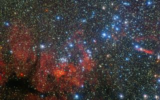 Colorful Star Cluster NGC 3590 1920